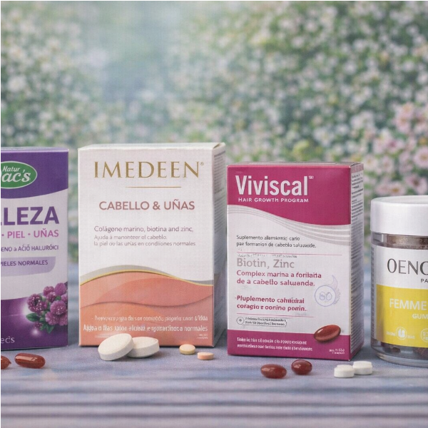 Para el cabello, piel y uñas