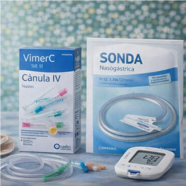 Ostomía, cánulas y sondas
