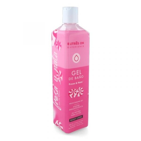 Betres On Gel de Baño Fresa y Nata 750ml