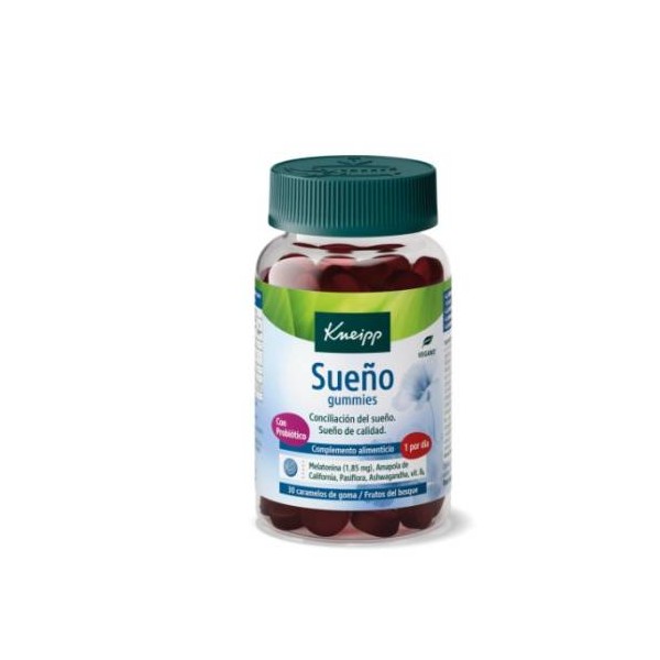 Kneipp Sueño 30 Gummies Sabor Frutos Del Bosque