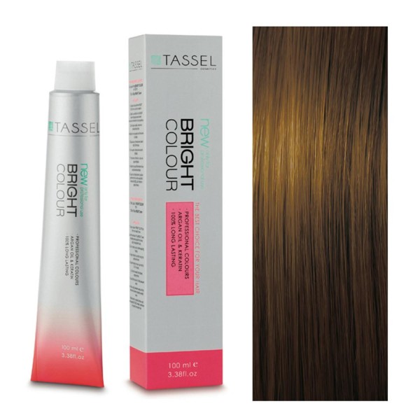 Eurostil bright colour tinte nº7.7 rubio medio marron 1un