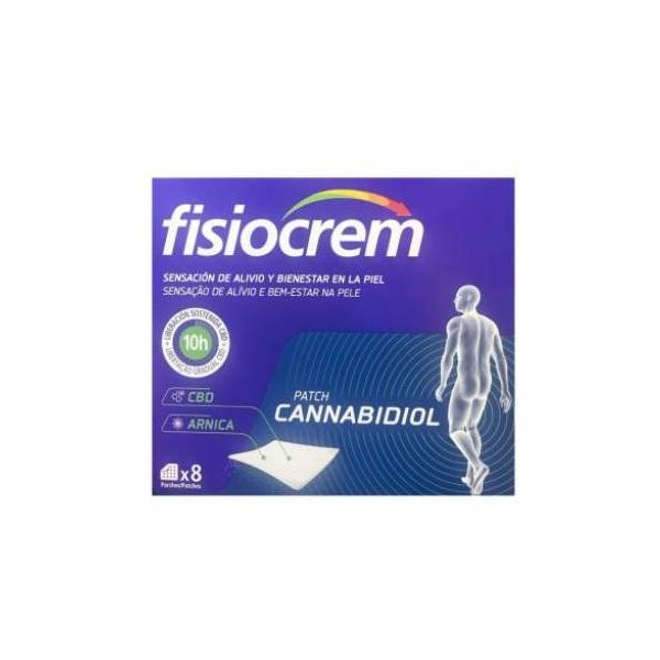 Fisiocrem Patch Cannabidiol 8 Parches
