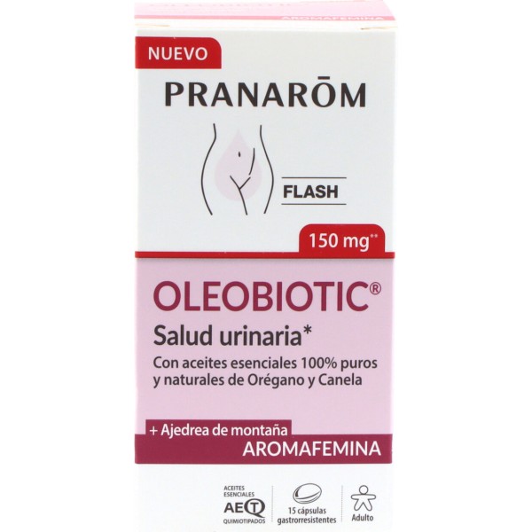 Pranarôm Aromafemenina Confort Urinario 30 Cápsulas
