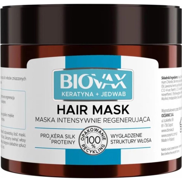 Biotica biovax keratina hair mask 250ml