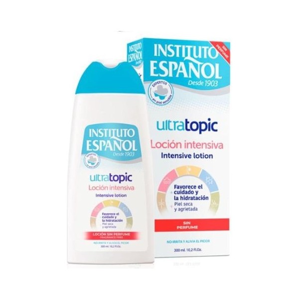 Instituto español ultratopic locion intensiva sin perfume 300ml