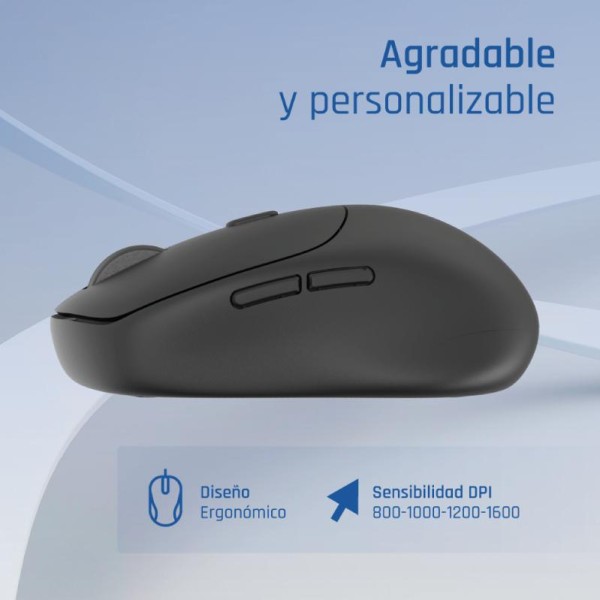 Iggual ratón inalámbrico nano-office-6d 1600dpi