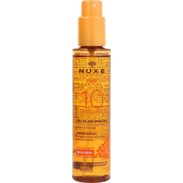 Nuxe Sun Aceite Bronceador Rostro y Cuerpo Antiedad Spf10 150 ml