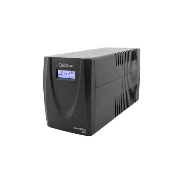 Coolbox sai guardian 3 800va 480w con pantalla lcd